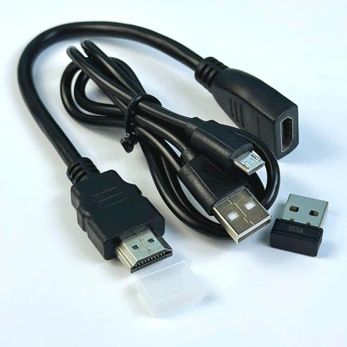 Original M8 4K Plug & Play Game Stick with Two Wireless Controllers & 20000+ Built-in Games